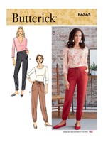 Schnittmuster Hose Butterick B6865 A XS-S-M-L-XL-XXL (Gr. 32-50)