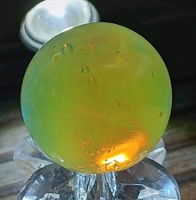 Christensen Agate Moonie Marble. Shooter .79" Dug