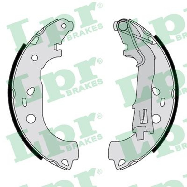 Bremsbackensatz LPR 09290 FüR Bipper Qubo Fiat CitroËN Nemo Peugeot Fiorino JTD-image