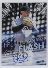 2020 Topps Chrome Freshman Flash Auto 47/99 Jordan Yamamoto #FFA-JY Auto 06mc