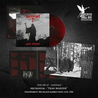 Arckanum - Fran Marder Red / Black Marble Vinyl - Vinyl Record - G72Z