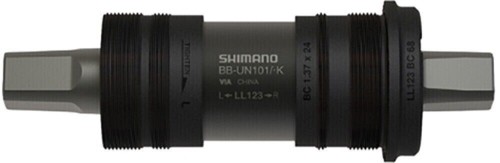 Shimano BB-UN101 Vierkant-Innenlager – BSA, 68 mm, Länge 123 mm - Bild 2 von 2