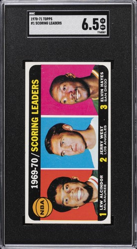 1970 Scoring Leaders: Lew Alcindor / Jerry West / Elvin Hayes #1
