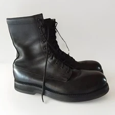 Addison Shoe Company BLACK SAFETY BOOTS SIZE 12.5 Nwt
