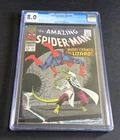 AMAZING SPIDER-MAN #44 • CGC 8.0 OWW PGS  • 2ND LIZARD • ROMITA SR ART