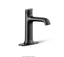 Kohler Mistos Touchless Battery Powered Single Hole Bathroom Faucet Matte Black