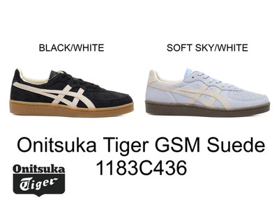 Onitsuka Tiger GSM Suede Obermaterial 1183C436 2 Typen Herren Damen Schuhe Sn...