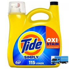 Tide Simply Oxi Stain Refresh Liquid Laundry Detergent - 162oz 0.09 per gallon