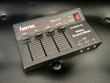 Vintage Hama VSM-514 Stereo Video Sound Mixer - 4 Channel Console - Working