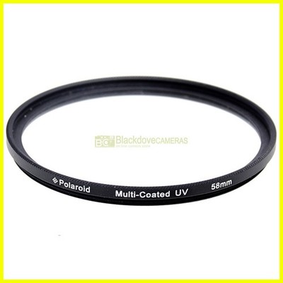 58mm Polaroid Multi Coated UV Filter for M58 Screw Lenses. Ultra-Violet