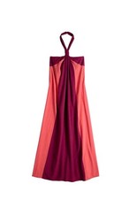 NWT - Nine West Halter Neck Colorblock Maxi Dress XXL