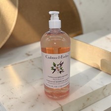 CRABTREE  EVELYN Vanilla  Shea Butter Bath  Shower Gel Jumbo 33.8 fl oz Pump