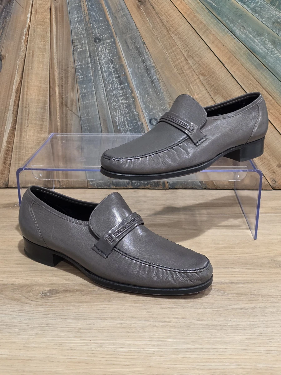 Florsheim Canvas And Leather Upper Casual Slip-On Loafers in Gray for Men. 10M. Venture Jr. Boys Canvas Venetian Slip On Boy main image 2