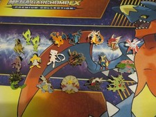 Official Pokemon Pin Badges Mega Evolutions and Mythical Collection 2016 Bundle