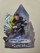2022-23 22-23 Upper Deck Ice Ice Crystals Frigid Brandt Clarke #15/99 KINGS
