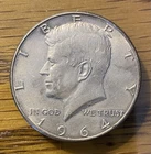 1964D Kennedy Half Dollar 90% Silver ASW .36