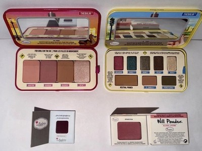 theBalm New Makeup Bundle Pic Perf GRL PWDR Will Powder Meet Matt(e) 4 Pc NEW