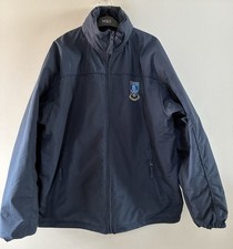 Sheffield Wednesday Navy Blue Reversible Rain & Fleece Coat Jacket Size XL