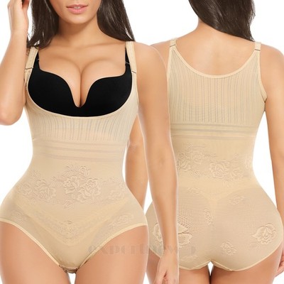 Women Underbust Tummy Control Shapewear Body Shaper Slimming No Show Bodysuit