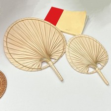 Hand Woven Hand Fan Bohemian Chinese Handmade Decorative Fans Hand Holding Fan