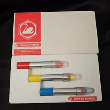 3 Vintage Schwan-Stabilo Stabilo Tone 48/40 48/24 48/31 Pencils Germany