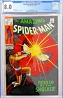 🕸AMAZING SPIDER-MAN #72 CGC 8.0*MARVEL COMIC 1969*2ND APP OF THE SHOCKER*ROMITA