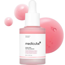 Medicube PDRN Pink Peptide Serum for Hydration, Firming, and Glow - 1.01 Fl.Oz.