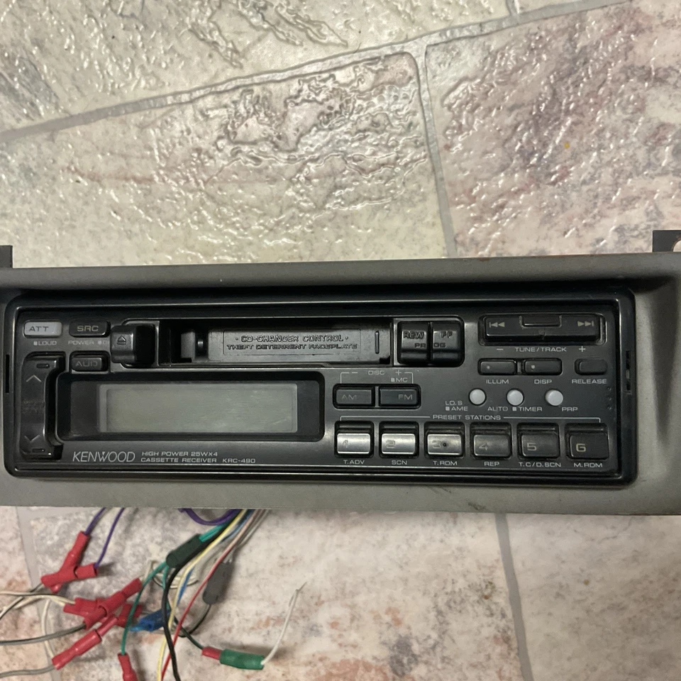 Ford XD XE Falcon Fairmont Vintage High End Kenwood Radio Cassette Player - image 4 of 4