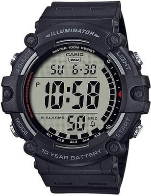 Casio Illuminator AE1500WH Series | 10-Year Battery | LED Backlight | 5-Alarms |