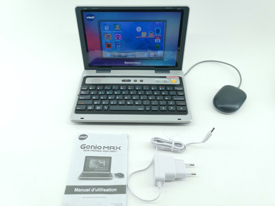 VTech Genio MAX Computer Kindercomputer LapTop - FRANZÖSISCH - Super Zustand
