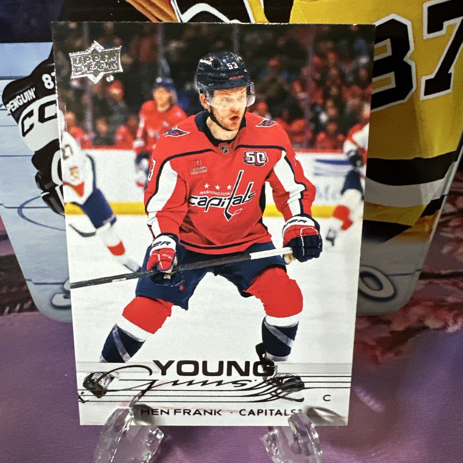 2025-26 Upper Deck Series 1 - Young Guns Ethen Frank #240 (RC)
