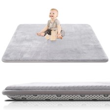 Thick Baby Play Mat Floor,50 x 50 Playpen Mat,Tummy Time Foam Mats,Ultra Soft