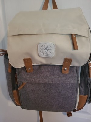 Parker Baby Diaper Backpack The Birch Large Diaper Bag with Insulated Pockets
