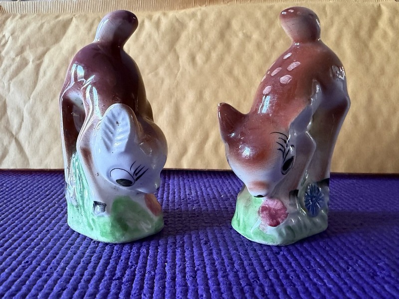 Salt & Pepper Shakers Deer