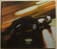 BENTLEY Arnage Red Label Long Wheelbase Car Stapled Sales Brochure 2001