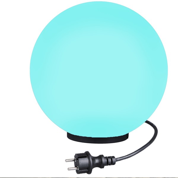 Kugelleuchte Kugellampe Rgb AußEnleuchte Garten Leuchte Led Aussenlampe 230V E27-image