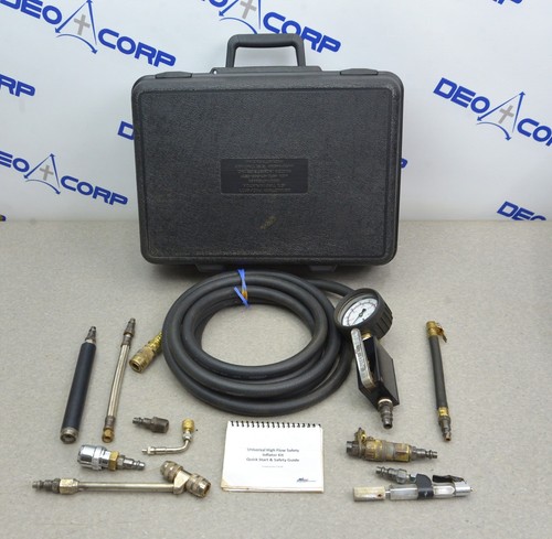 Milton Industrie 17-6F-506 Universal High Flow Safety Tire Inflator Kit Military