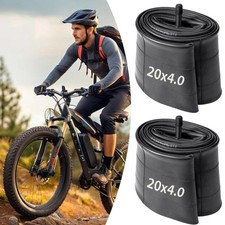 2PACK Fat Tire Ebike Tubes 20 X 4.0 Bike Inner Tube Schrader Valve 26" X 4"