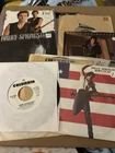 Bruce SPRINGSTEEN - Lot Of 7 Vinyl 7” Records - Born In The US, Fire, Brilliant