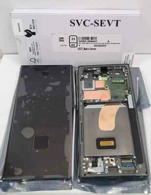 Original OLED Samsung Galaxy S23 Ultra SM-S918B/DS/U LCD Ersatz Touchscreen