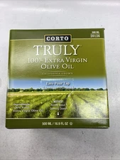 Corto Truly 100% Extra Virgin Olive Oil 500mL Sampler Box  Exp July 2026