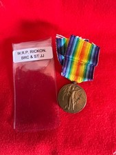 Britisches Rotes Kreuz & Johanniterorden von Jerusalem 1. Weltkrieg Siegesmedaille