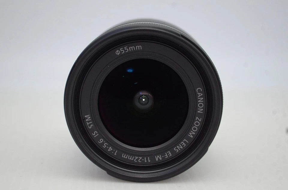 Canon EF-M 11-22mm F4-5.6 IS STM AF Lens for EOS M Mount w/ Hood #251021f - Image 4 of 4