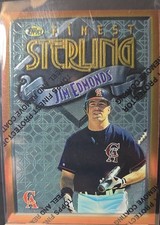 1996 Topps Finest - Jim Edmonds #216 Refractor