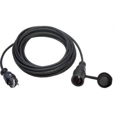 Schuko-Verlängerungskabel10m H05RR-F3G1,5 IP44 mit PCE Stecker+Kupplung Althoff,