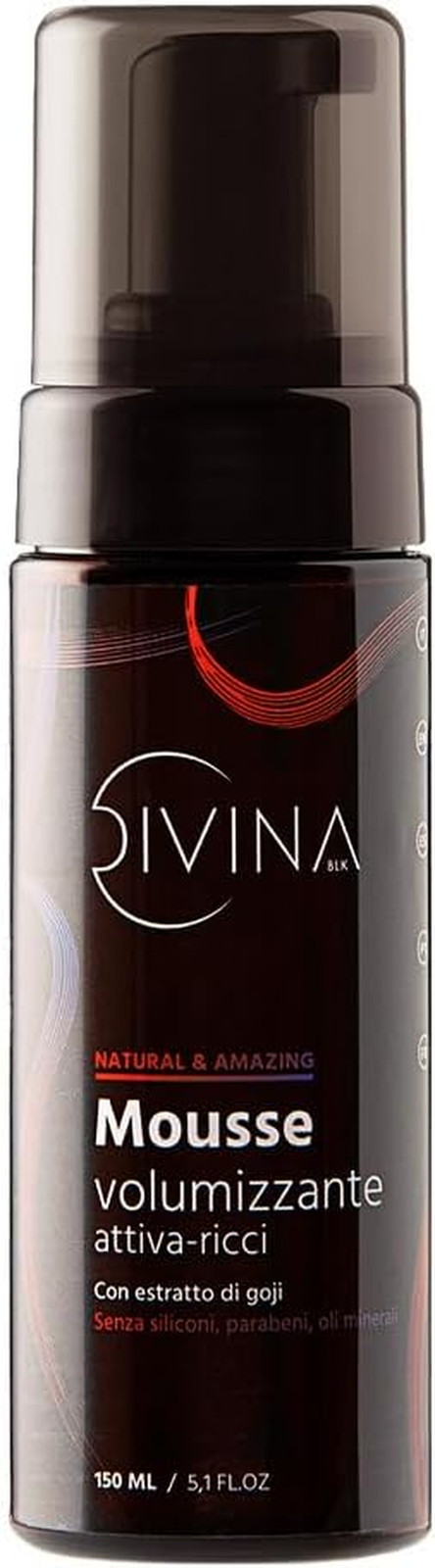 Mousse Volumizzante Attiva Ricci Con Estratto Di Goji Indicato per Capelli Mossi