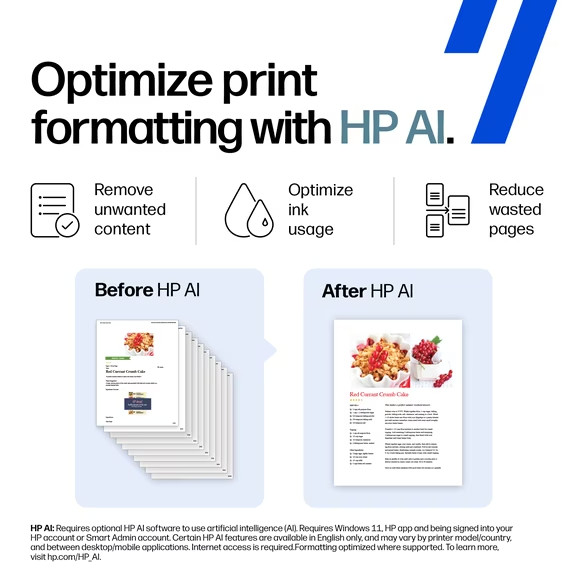 HP DeskJet 2942 Wireless All-in-One Color Inkjet Printer, Pale Rose alternate view 6