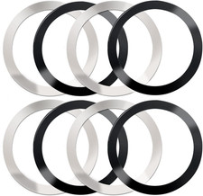 8 Pack Universal Metal Rings Sticker Compatible with Magsafe Magnetic