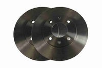 2X Bremsscheibe Vorne Vaico V42 80002 FÜR CitroËN Peugeot Scheibenbremse