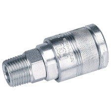 Image of Draper 25815 1/2" BSP Male Thread Air Line Coupling (Sold Loose)